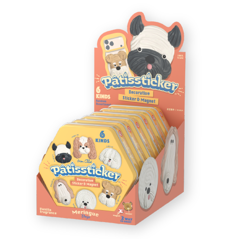 Pâtissticker Meringue Dogs Series